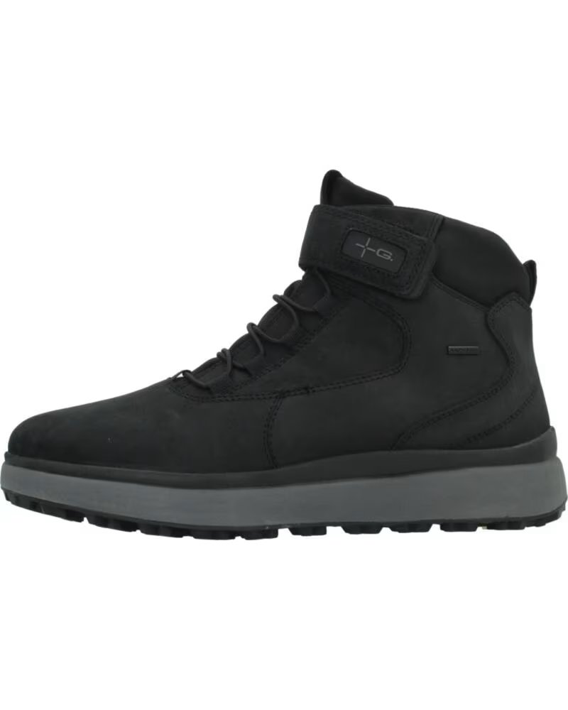 GEOX STIVALETTI U56FZC UOMO PELLE NERO C9999