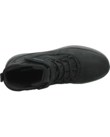 GEOX STIVALETTI U56FZC UOMO PELLE NERO C9999