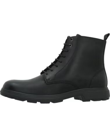 GEOX HERREN STIEFELETTEN U56LZE SCHWARZ C9999