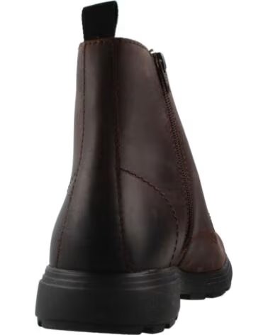 BOTAS HOMEM GEOX U56LZE CASTANHO C6010 PELE