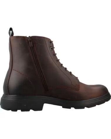 BOTAS HOMEM GEOX U56LZE CASTANHO C6010 PELE