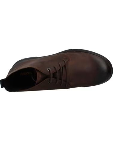 GEOX HERREN STIEFELETTEN U MEIERN BRAUN C6009