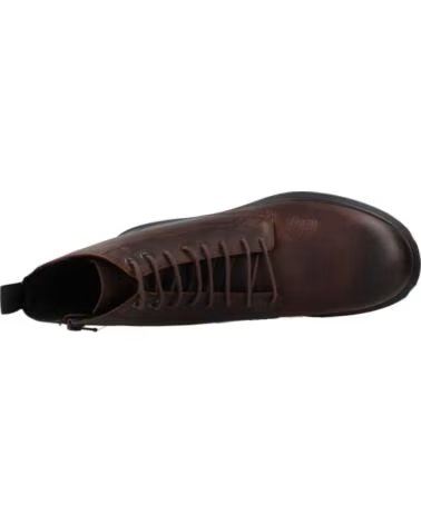 BOTAS HOMEM GEOX U56LZE CASTANHO C6010 PELE