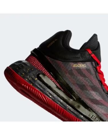 Sportif pour Homme et Femme ADIDAS CHAUSSURES DE BASKET D ROSE 11 ROUGE ROJO