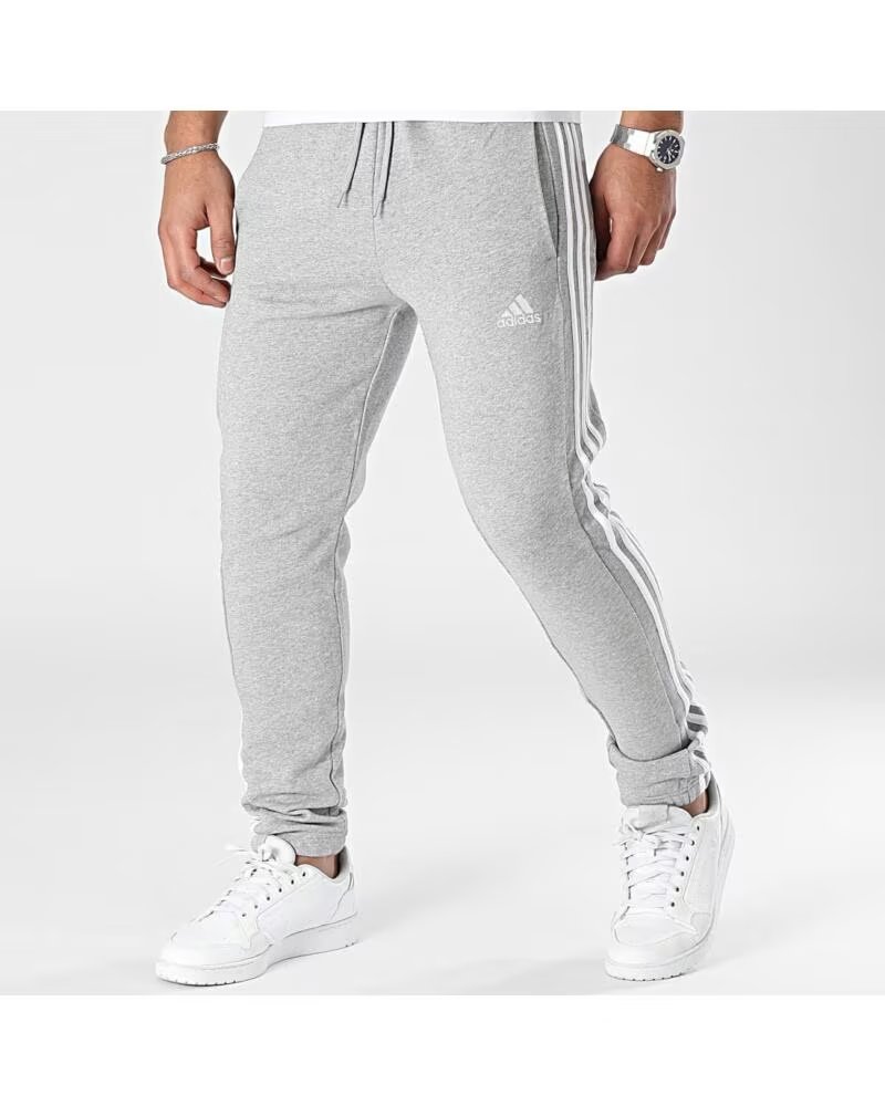 ADIDAS Pantalon Pantalon Essentials French Terry Tapered Elastic Cuff 3 bandas GRIS