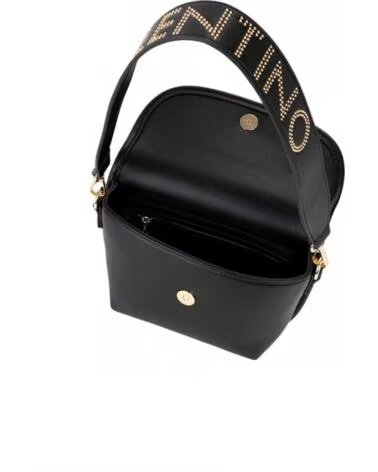 VALENTINO BAGS BOLSO DE MANO VBSA9309 CON DETALLE DE LOGO NEGRO