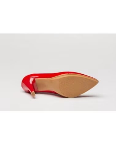 de Mujer ZAPATO DE SALÓN EVA MAÑAS PIEL CHAROL SOFT 1499 ROJO