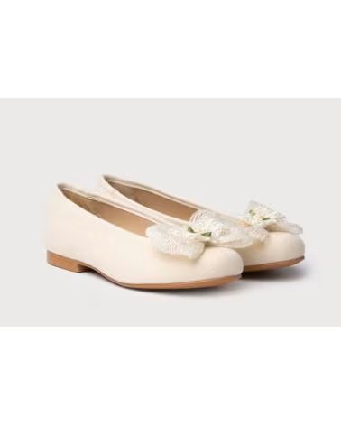ANGELITOS Bailarina Lino Ceremonia 988 BEIGE
