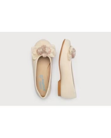 ANGELITOS Bailarina Lino Ceremonia 989 BEIGE