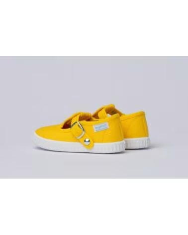 Deportivas de Niña y Niño ANGELITOS ZAPATILLAS LONA TEXTIL 122 AMARILLO
