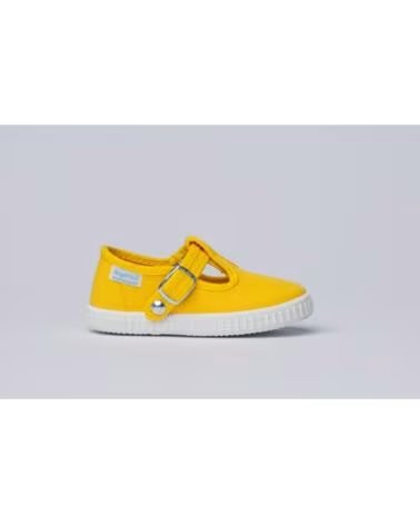 Deportivas de Niña y Niño ANGELITOS ZAPATILLAS LONA TEXTIL 122 AMARILLO