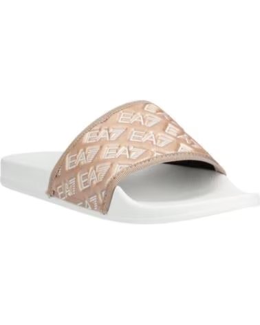 ARMANI EA7 CHINELOS EMPORIO XCP010 XK340 N341 WHITE ROSE GOLD WHITEROSE