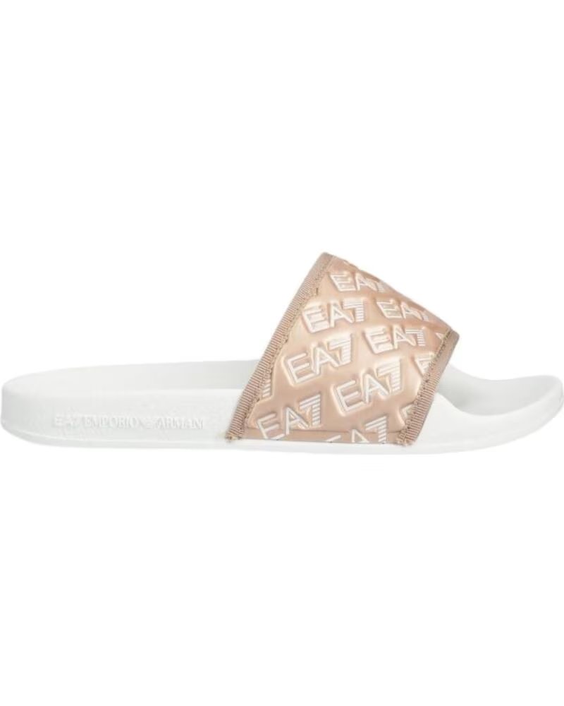 ARMANI EA7 CHINELOS EMPORIO XCP010 XK340 N341 WHITE ROSE GOLD WHITEROSE