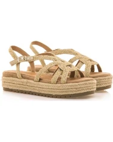 MTNG Sandalias Planas Mujer Mustang 51261 Natural NATURAL