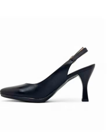 ZAPP SCARPE CON TACCO SARI NERO NEGRO