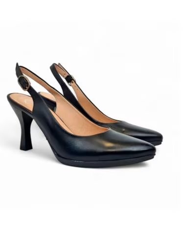 ZAPP SCARPE CON TACCO SARI NERO NEGRO