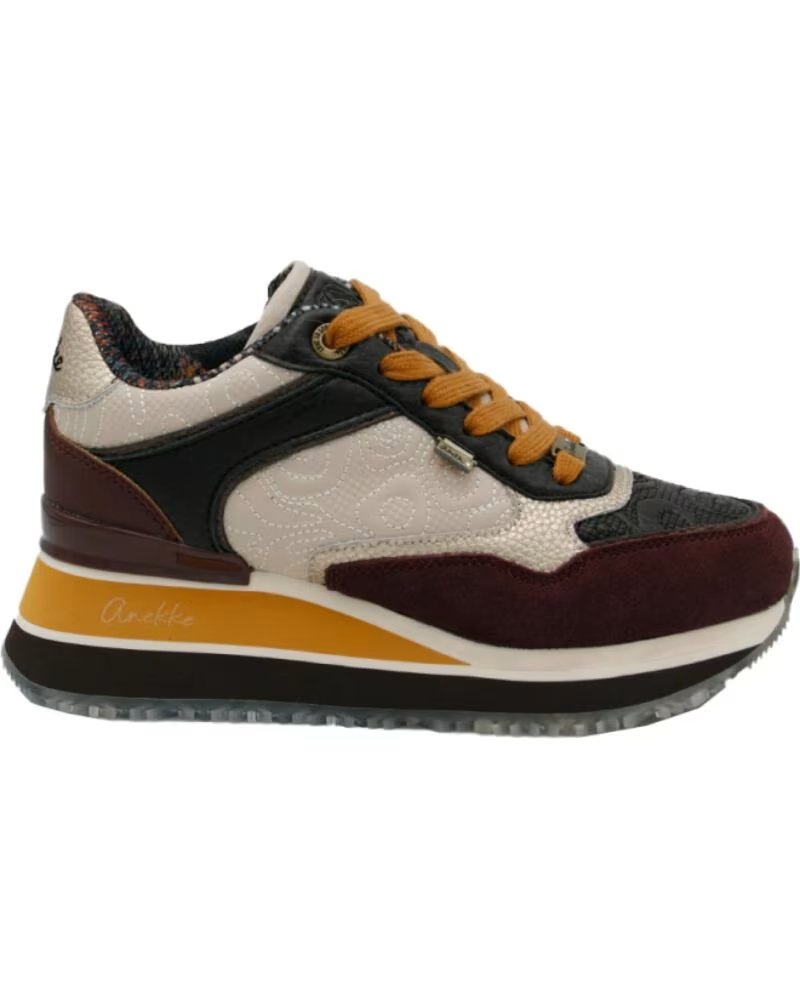 ANEKKE SNEAKERS LONDON COLLECTION BORDEAUX ROJO