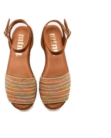 MTNG SANDALIAS MUSTANG AMELIE EN BEIGE PARA MUJER SPECIAL RAFFIA MULTICOLOR