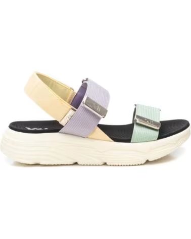 Elegante-sandalen-für-damen-XTI-SANDALIA-LONA-CON-VELCROS-AZUL