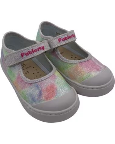 Scarpe per Bambina PABLOSKY MERCEDITAS TELA GLITTER NINA 975430 MALVA