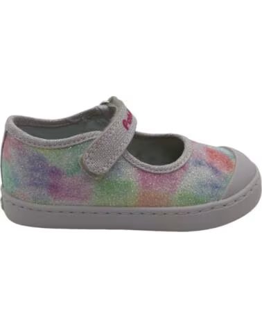 Sapatos de Menina PABLOSKY MERCEDITAS LONA GLITTER NINA 975430 MALVA