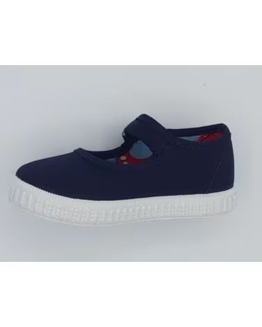 girl Trainers JAVER NAVY BLUE CANVAS MARY JANES MARINO