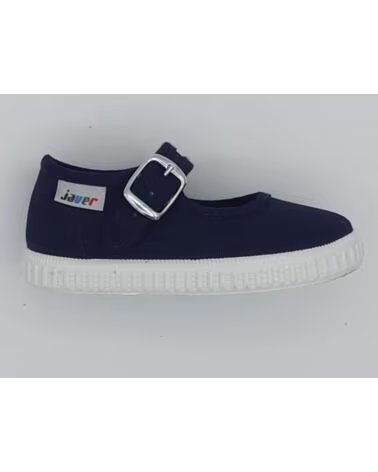 girl Trainers JAVER NAVY BLUE CANVAS MARY JANES MARINO