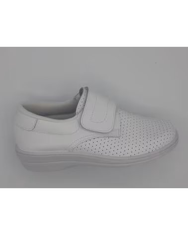 Scarpe per Donna e Uomo PERCLA SCARPA DA LAVORO IN PELLE BIANCA BLANCO