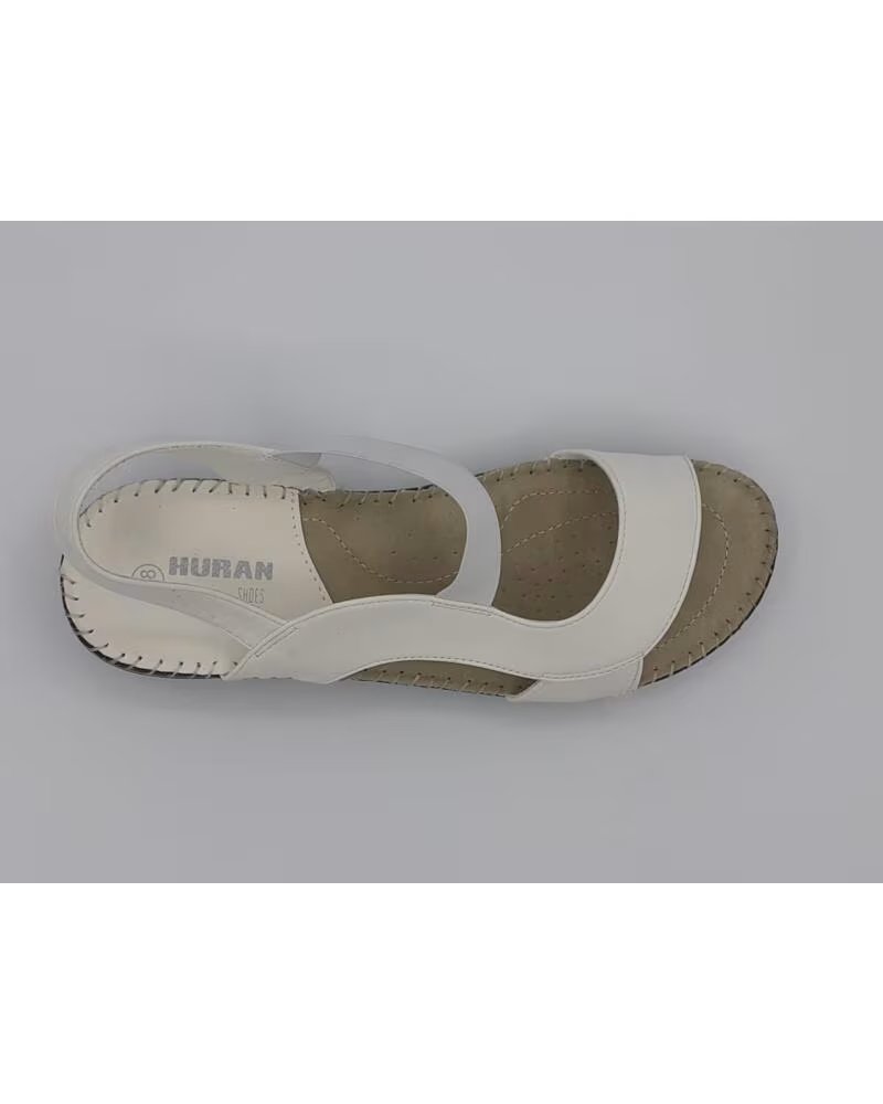CALZADOMANIA SANDÁLIA FEMININA HURAN CONFORTO BRANCO BLANCO