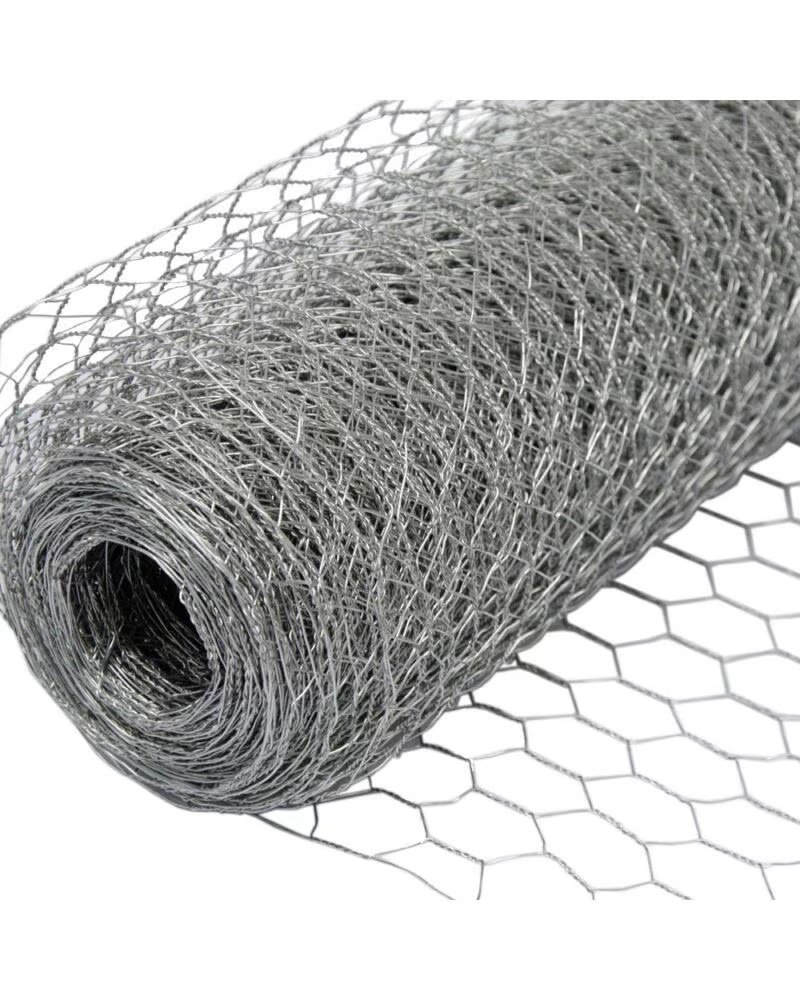 WURKO RETE METALLICA ESAGONALE TRIPLICE TORSIONE GALVANIZZATA MULTICOLOR