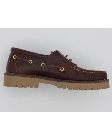 Man Boat shoes RIVERTY MEN´S IN BROWN LEATHER MARRóN