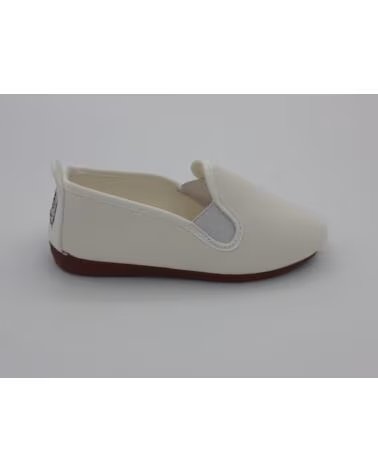 girl shoes JAVER KUNG-FU CANVAS UNISEX WHITE BLANCO
