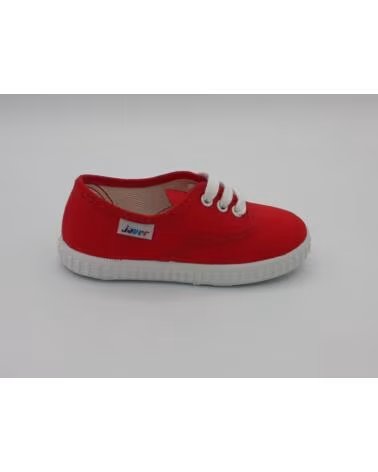 Deportivas de Niño CALZADOMANIA ZAPATILLA LONA CORDÓN ROJO
