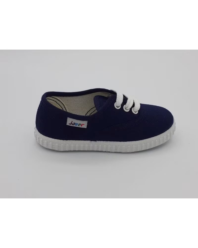 Deportivas de Niño JAVER ZAPATILLAS DE LONA CON CORDONES - AZUL MARINO