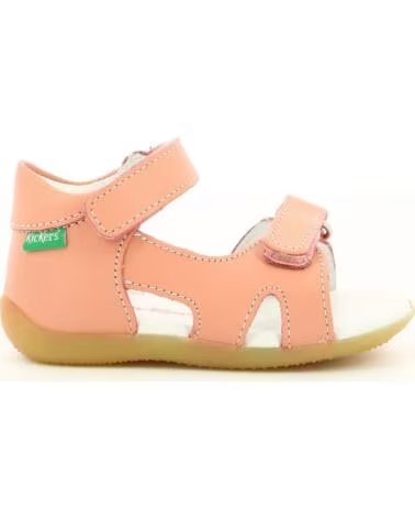 KICKERS BINSIA SANDÁLIA INFANTIL ROSA