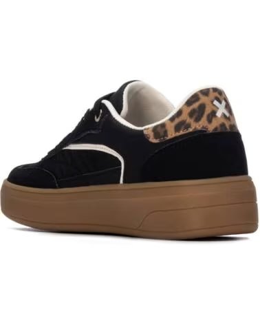 XTI 146278 SNEAKER MIT ANIMAL-PRINT-DETAIL NEGRO