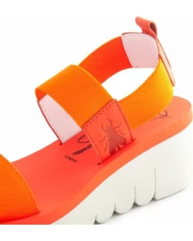 FLY LONDON SANDÁLIA YACI 594 LARANJA MULHER NARANJA