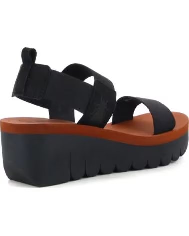 FLY LONDON SANDÁLIA MULHER YACI 594 - PRETO NEGRO