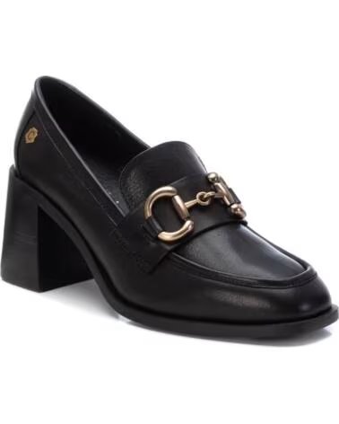 CARMELA 161127 SLIPPER AUS SCHWARZEM LEDER NEGRO