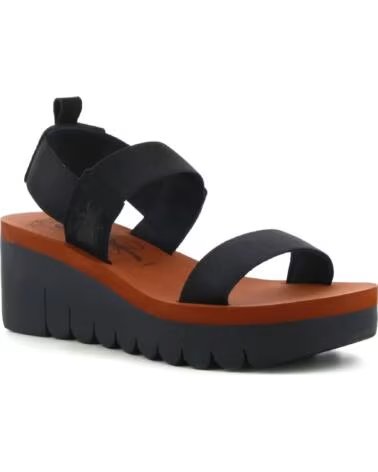 FLY LONDON SANDÁLIA MULHER YACI 594 - PRETO NEGRO