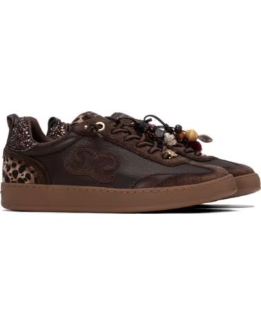 CARMELA 164152 BRAUNE SNEAKER MIT DEKORATIVEN DETAILS MARRON