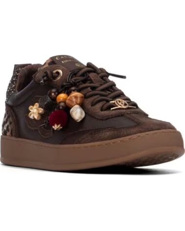 CARMELA 164152 BRAUNE SNEAKER MIT DEKORATIVEN DETAILS MARRON