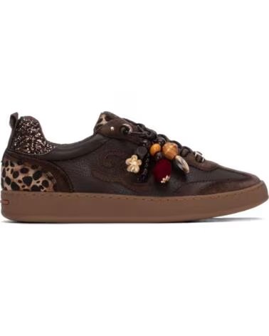CARMELA 164152 BRAUNE SNEAKER MIT DEKORATIVEN DETAILS MARRON