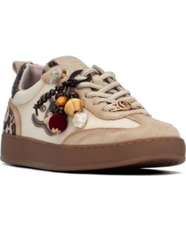 CARMELA SAPATILHAS CASUAIS 164152 BEGE BEIGE