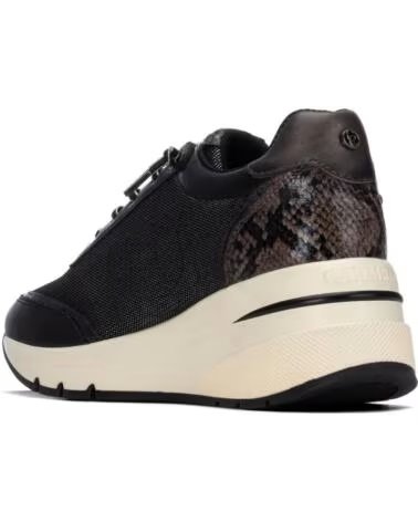 CARMELA 164228 SCHWARZE SNEAKER MIT PLATEAU NEGRO