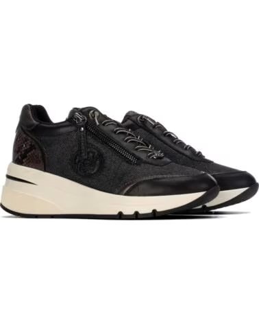 CARMELA 164228 SCHWARZE SNEAKER MIT PLATEAU NEGRO