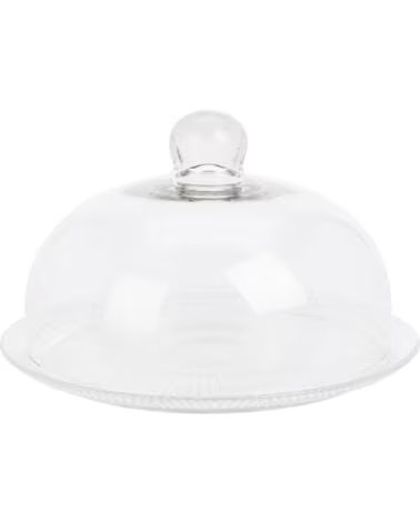 EXCELLENT CAMPANA DE COCINA PARA TARTAS Y QUESOS DE VIDRIO MULTICOLOR