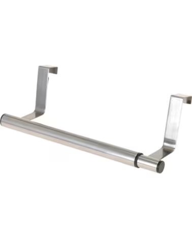 EXCELLENT TOALLERO EXTENSIBLE PARA PUERTA DE ACERO INOXIDABLE MULTICOLOR