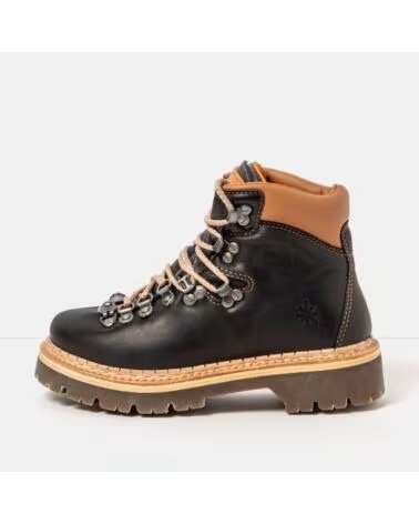 ART COMPANY UNISEX SCHNÜRSTIEFEL AIR ALPINE 0903 SCHWARZ NEGRO