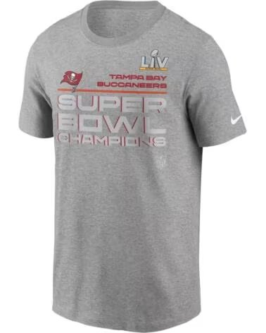 NIKE KURZARM-T-SHIRT N199-06G-8BZ-8AM TAMPA BAY BUCCANEERS SUPER BOWL LV CHAMPIONS GRAU HERREN 1